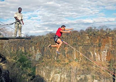Gorge Swinging in Victoria Falls with Wild Horizons