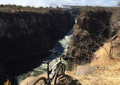 Wild Horizons bicycle tours in Victoria Falls