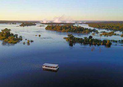 Victoria Falls river cruise on the Zambezi