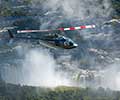 Helicopter flights over Victoria Falls