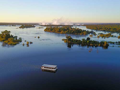 Victoria Falls river cruise on the Zambezi