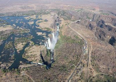 Victoria Falls in the Dry Season